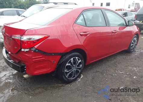 2015 Toyota Corolla Le из США, поврежденный, VIN 2T1BURHE4FC323709